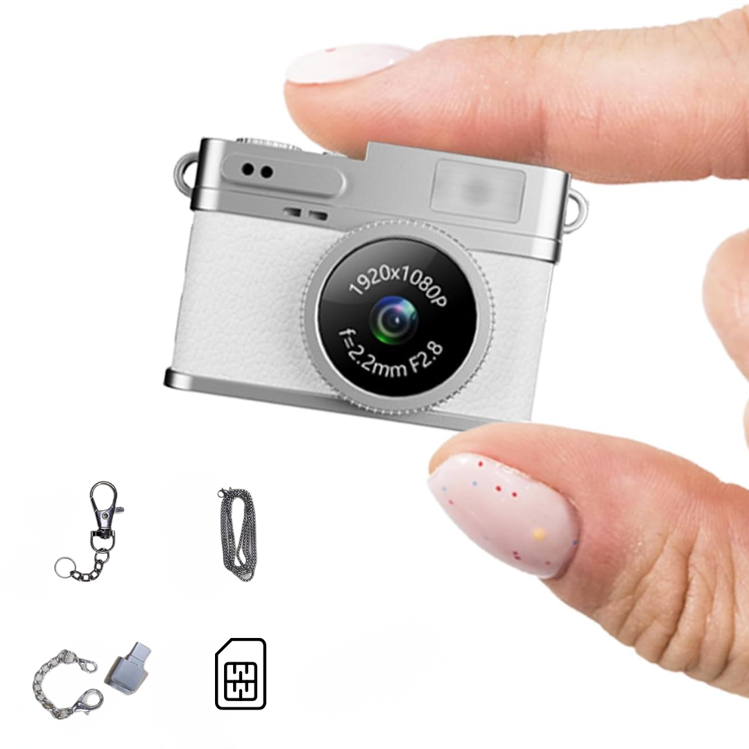 Mini Cámara Retro HD Portátil