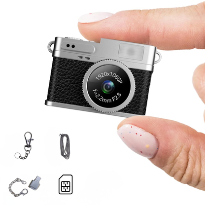 Mini Cámara Retro HD Portátil